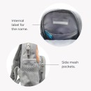 Nuvita Σχολική Τσάντα Πλάτης 25x20x9cm Γκρι Αλεπού KiddieKit 8740