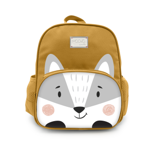 Nuvita Σχολική Τσάντα Πλάτης 25x20x9cm Ώχρα Γάτα Kiddie Kit 8740