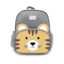 Nuvita Σχολική Τσάντα Πλάτης 30x25x12cm Γκρι Τίγρης KiddieKit 8741
