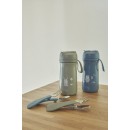 Nuvita Σετ Μαχαιροπήρουνα Με Λαβή Σιλικόνης Sage Green KiddieKit 8472