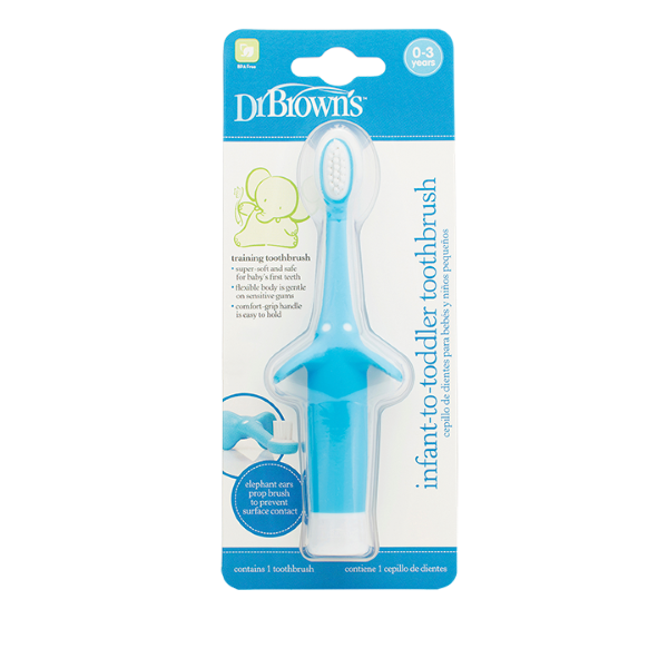 Οδοντόβουρτσα Ελεφαντάκι Σιελ Dr Brown Οδοντόβουρτσα Ελεφαντάκι Σιελ Dr Brown