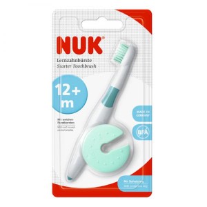 Οδοντόβουρτσα Με Προστατευτικό Δακτύλιο Nuk Οδοντόβουρτσα Με Προστατευτικό Δακτύλιο Nuk