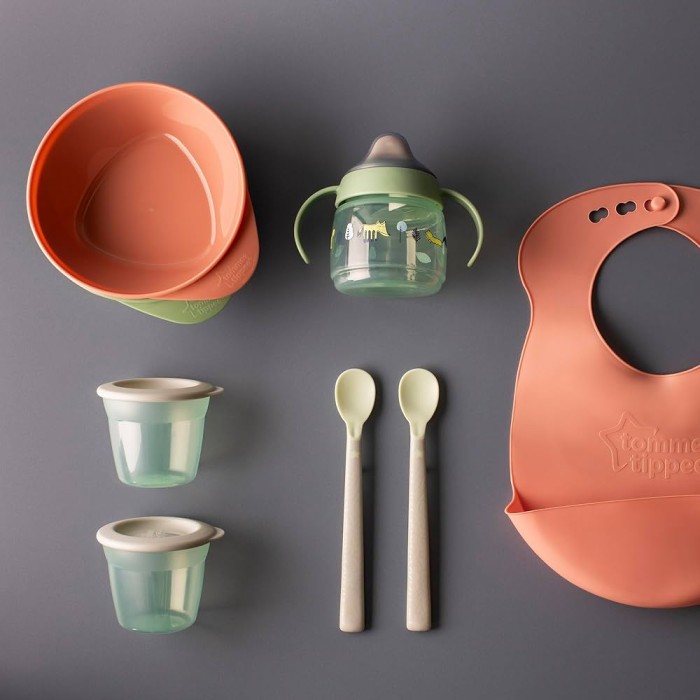 Ολοκληρωμένο Σετ Για Τα Πρώτα Γεύματα 8τμχ 4m+ Tommee Tippee