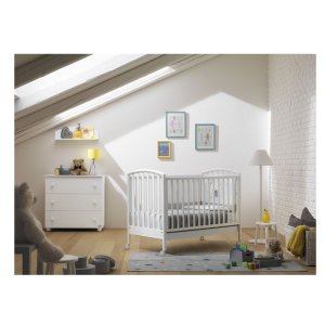 Ολοκληρωμένο Βρεφικό Δωμάτιο PALI Ciak Με Συρταριέρα και Στρώμα