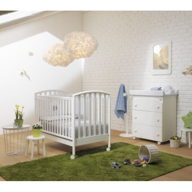Ολοκληρωμένο Βρεφικό Δωμάτιο PALI Ciak & Tris white
