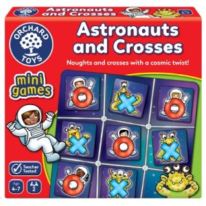 Orchard Toys "Διαστημική τρίλιζα" Mini Game Astronauts and Crosses