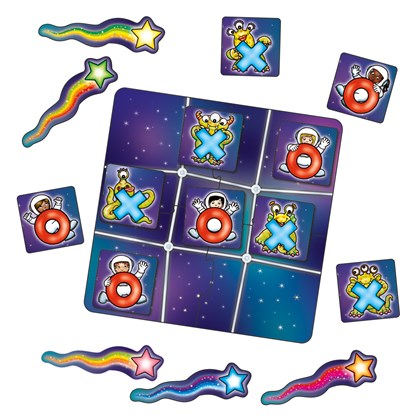 Orchard Toys "Διαστημική τρίλιζα" Mini Game Astronauts and Crosses