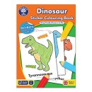 Orchard Toys Dinosaurs Βιβλίο Ζωγραφικής Με Αυτοκόλλητα