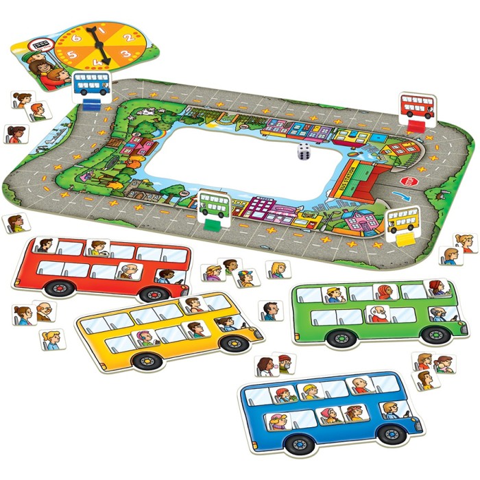 Orchard Toys Εκπαιδευτικό Επιτραπέζιο Παιχνίδι Bus Stop 4-8 Ετών
