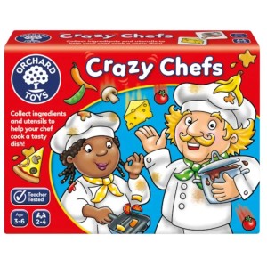 Orchard Toys Επιτραπέζιο Παιχνίδι Crazy Chefs