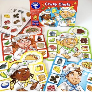 Orchard Toys Επιτραπέζιο Παιχνίδι Crazy Chefs Orchard Toys Επιτραπέζιο Παιχνίδι Crazy Chefs