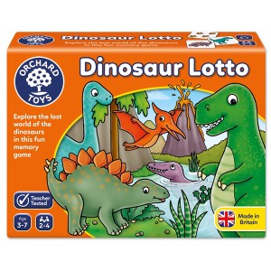 Orchard Toys Επιτραπέζιο Παιχνίδι Dinosaur Lotto