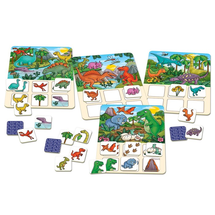 Orchard Toys Επιτραπέζιο Παιχνίδι Dinosaur Lotto Orchard Toys Επιτραπέζιο Παιχνίδι Dinosaur Lotto
