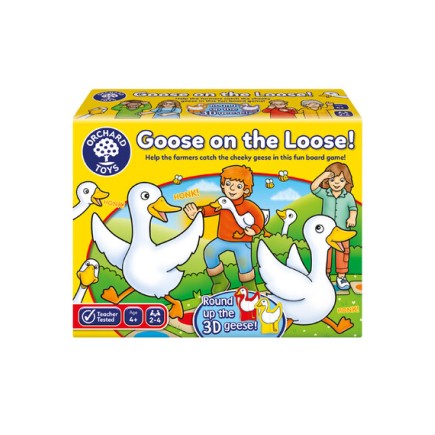 Orchard Toys Επιτραπέζιο Παιχνίδι Goose On The Loose Ηλικίες 2-4 ετών