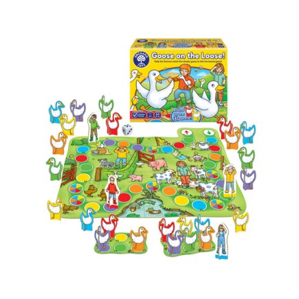 Orchard Toys Επιτραπέζιο Παιχνίδι Goose On The Loose Ηλικίες 2-4 ετών