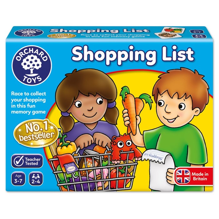Orchard Toys Επιτραπέζιο Παιχνίδι Shopping List