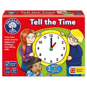 Orchard Toys Επιτραπέζιο Παιχνίδι Tell the Time