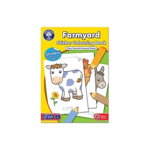 Orchard Toys Farmyard Βιβλίο Ζωγραφικής Με Αυτοκόλλητα