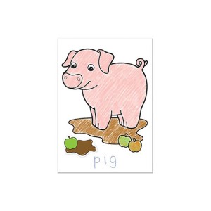 Orchard Toys Farmyard Βιβλίο Ζωγραφικής Με Αυτοκόλλητα