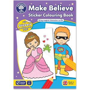 Orchard Toys Make Believe Βιβλίο Ζωγραφικής Με Αυτοκόλλητα