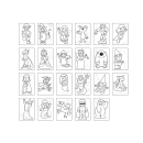 Orchard Toys Make Believe Βιβλίο Ζωγραφικής Με Αυτοκόλλητα