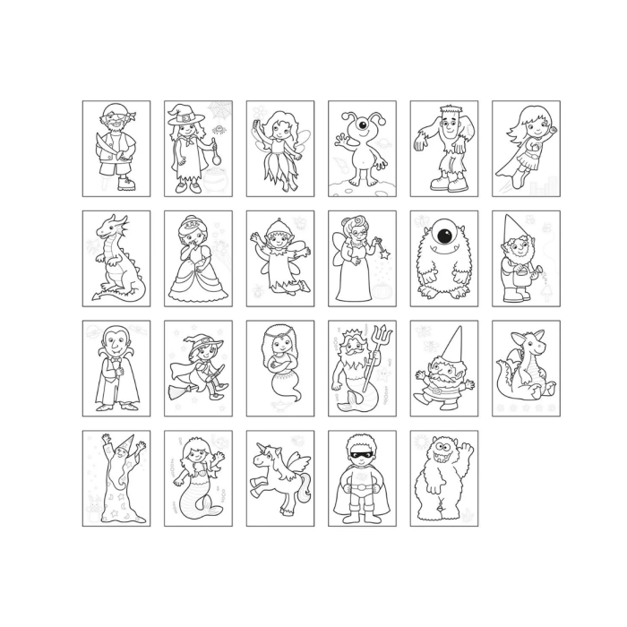 Orchard Toys Make Believe Βιβλίο Ζωγραφικής Με Αυτοκόλλητα