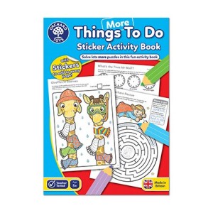 Orchard Toys More Thing To Do Ζωγραφικής Με Αυτοκόλλητα