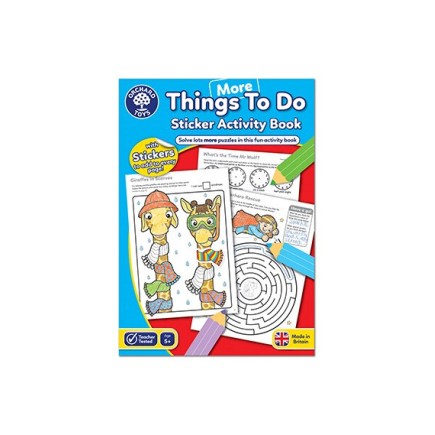 Orchard Toys More Thing To Do Ζωγραφικής Με Αυτοκόλλητα Orchard Toys More Thing To Do Ζωγραφικής Με Αυτοκόλλητα