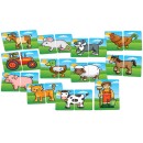 Orchard Toys Παιδικό Puzzle Φάρμα Heads and Tails 24pcs