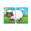 Orchard Toys Παιδικό Puzzle Φάρμα Heads and Tails 24pcs