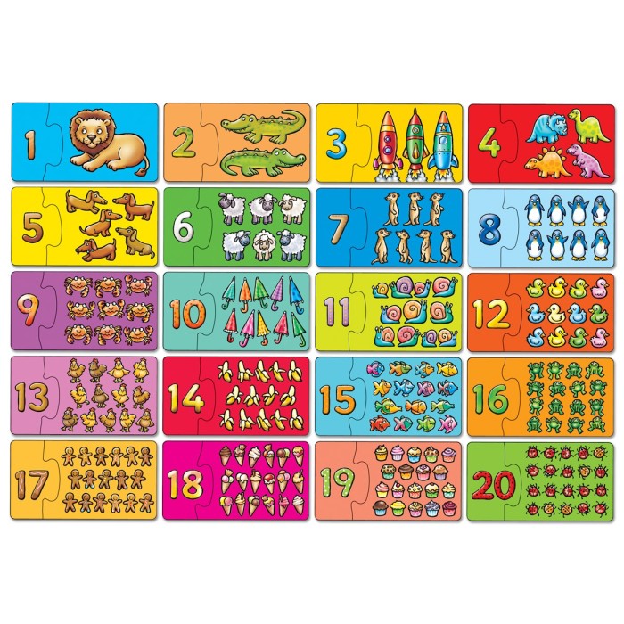 Orchard Toys Ταίριαξε Και Μέτρησε (Match and Count) Jigsaw Puzzle