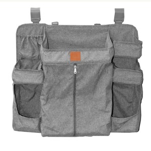 Οργανωτής Παρκοκρέβατου - Κρεβατιού Grey Bebe Stars