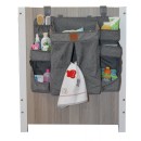 Οργανωτής Παρκοκρέβατου - Κρεβατιού Grey Bebe Stars