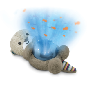 Otto η Βίδρα προβολέας με κινούμενα ψαράκια & λευκούς ήχους θάλασσας ZAZU