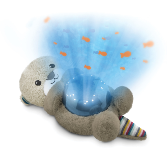 Otto η Βίδρα προβολέας με κινούμενα ψαράκια & λευκούς ήχους θάλασσας ZAZU Otto η Βίδρα προβολέας με κινούμενα ψαράκια & λευκούς ήχους θάλασσας ZAZU