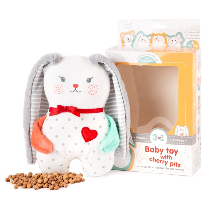 Λούτρινο Λαγουδάκι - Θερμοφόρα Κατά Των Κολικών Fuzzy The Rabbit Amek Toys Λούτρινο Λαγουδάκι - Θερμοφόρα Κατά Των Κολικών Fuzzy The Rabbit Amek Toys