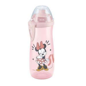 Παγουράκι Sports Cup Disney Minnie Ροζ 450 ml Με Καπάκι Push-Pull Nuk Παγουράκι Sports Cup Disney Minnie Ροζ 450 ml Με Καπάκι Push-Pull Nuk