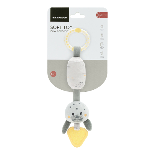 Παιχνίδι Λούτρινο Με Μασητικό Seally Me Kikka Boo Παιχνίδι Λούτρινο Με Μασητικό Seally Me Kikka Boo