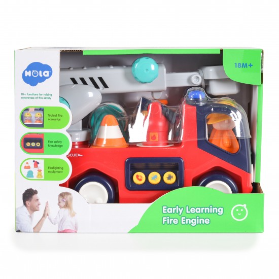 Παιχνίδι Πυροσβεστικό με Ήχους & Φώτα Early Learning E9998 Hola Παιχνίδι Πυροσβεστικό με Ήχους & Φώτα Early Learning E9998 Hola