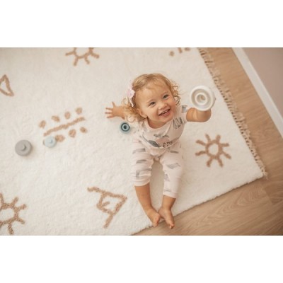 Παιχνίδι Στοίβαξης Σιλικόνης Happy Circle Minene