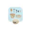 Παιχνίδια Για Άμμο 7 Σε 1 Beige Compactoys Παιχνίδια Για Άμμο 7 Σε 1 Beige Compactoys