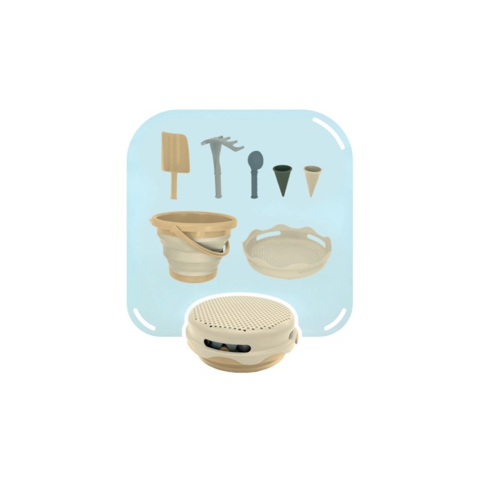Παιχνίδια Για Άμμο 7 Σε 1 Beige Compactoys Παιχνίδια Για Άμμο 7 Σε 1 Beige Compactoys
