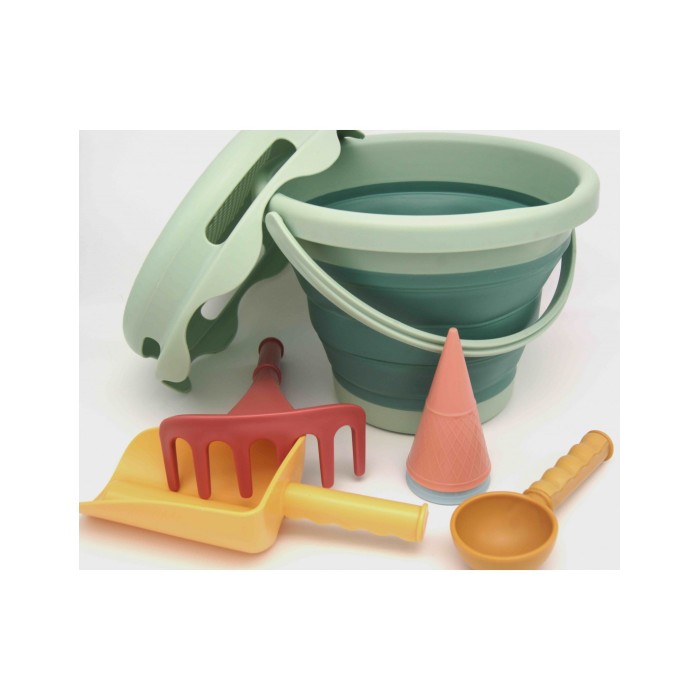 Παιχνίδια Για Άμμο 7 Σε 1 Green Organic Compactoys