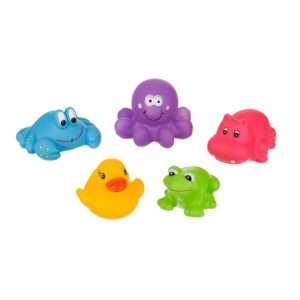 Παιχνίδια Mπάνιου Μπουγελοφατσάκια 5τμχ Akuku Παιχνίδια Mπάνιου Μπουγελοφατσάκια 5τμχ Akuku
