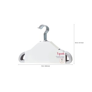 Παιδικές Κρεμάστρες Αντιολισθητικές Hedgehog 10τμχ 3 sprouts Παιδικές Κρεμάστρες Αντιολισθητικές Hedgehog 10τμχ 3 sprouts