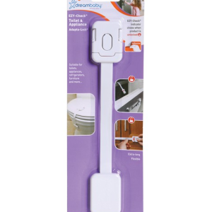 Παιδική Ασφάλεια Οικιακών Συσκευών-Τουαλέτας Λευκό DreamBaby