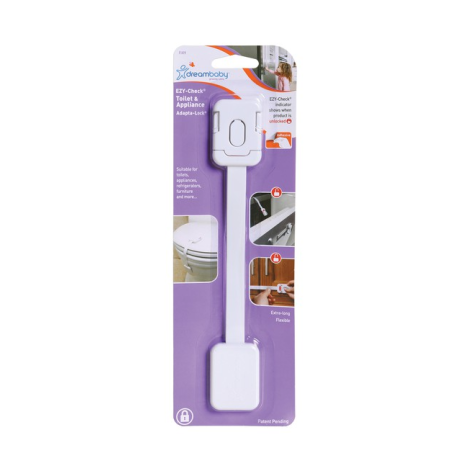 Παιδική Ασφάλεια Οικιακών Συσκευών-Τουαλέτας Λευκό DreamBaby Παιδική Ασφάλεια Οικιακών Συσκευών-Τουαλέτας Λευκό DreamBaby