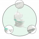 Παιδική Εκπαιδευτική Τουαλέτα Atlantic Mint Cangaroo Παιδική Εκπαιδευτική Τουαλέτα Atlantic Mint Cangaroo