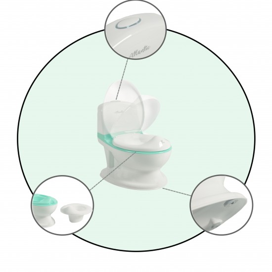 Παιδική Εκπαιδευτική Τουαλέτα Atlantic Mint Cangaroo Παιδική Εκπαιδευτική Τουαλέτα Atlantic Mint Cangaroo