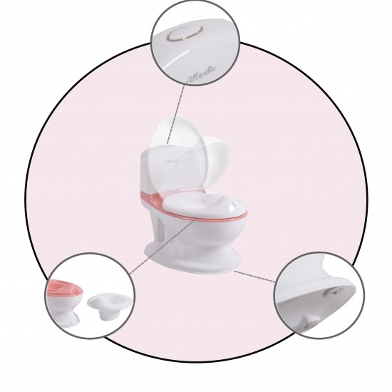 Παιδική Εκπαιδευτική Τουαλέτα Atlantic Pink Cangaroo Παιδική Εκπαιδευτική Τουαλέτα Atlantic Pink Cangaroo